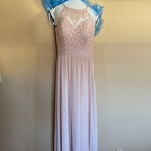 Mori Lee Size 4 Blush Pink Formal